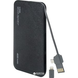 УМБ Global 4000 mAh Black ТОП в Черновцах