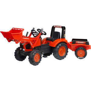 Детский трактор Falk 2060AM Kubota на педалях Красный (2060AM) (3016202060145) в Черновцах