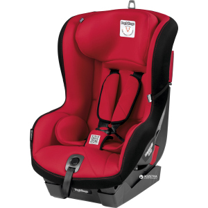 Автокрісло Peg-Perego Viaggio 1 Duo-Fix K Rouge Чорне з червоним (IMDA020035DX13DX79) (8005475359471) краща модель в Чернівцях