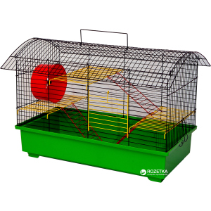 Клітина для гризунів Лорі Біг Вагон 40.5 х 61 х 39.5 см Зелена (4823094302371) в Чернівцях