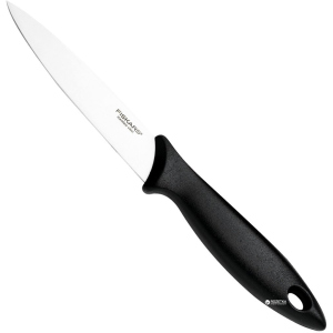 Кухонний ніж Fiskars Essential для коренеплодів 11 см Black (1023778) в Чернівцях