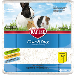 Підстилка для гризунів Kaytee Clean&Cozy White Біла Целюлозний поглинаючий 620 г (4.1 л) (071859946290) ТОП в Чернівцях