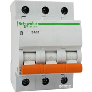 Автоматичний вимикач Schneider Electric 3 Р 20 А тип C 4.5 кА лучшая модель в Черновцах