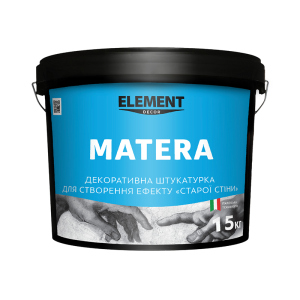 Декоративная штукатурка MATERA ELEMENT DECOR 15 кг лучшая модель в Черновцах