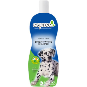 Шампунь Espree Bright White Shampoo для собак білих та світлих забарвлень 591 мл (e00381) краща модель в Чернівцях