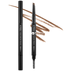 Карандаш для бровей A'pieu Edge Brow Pencil Средне-коричневый 0.35 г (8806185751834) лучшая модель в Черновцах