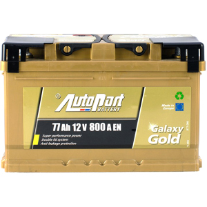 Автомобільний акумулятор Autopart 77 Ah/12V Galaxy Gold Ca-Ca (0) (ARL077-GG0) краща модель в Чернівцях