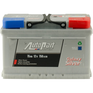 Автомобильный аккумулятор Autopart 75 Ah/12V sb Galaxy Silver (0) (ARL075-GAL0) лучшая модель в Черновцах