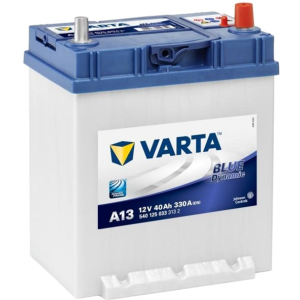 Автомобільний акумулятор Varta Blue Dynamic 40А Єв Тонка клема (-/+) ASIA A13 (330EN) (540125033) краща модель в Чернівцях