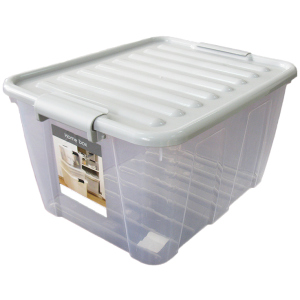 Місткість для зберігання Plast Team Home Box 31 л 37 x 26 x 47 см Прозора (2232tea-прозорий) в Чернівцях