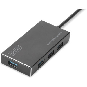 USB-хаб Digitus USB 3.0 Hub 4 порта Black (DA-70240-1) ТОП в Черновцах