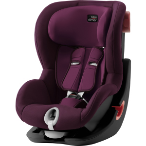 Автокресло Britax-Romer King II Black Series Burgundy Red (2000030812) ТОП в Черновцах