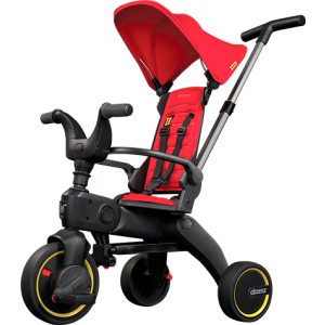 Складной трехколесный велосипед Doona Liki Trike S1 Flame Red (SP510-99-031-015) (4897055666673) ТОП в Черновцах