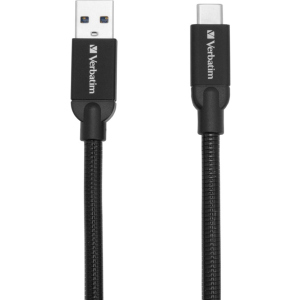 Кабель Verbatim USB-C - USB-A 1 м Черный (48871) ТОП в Черновцах