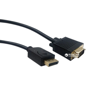 хорошая модель Кабель Cablexpert DisplayPort - VGA 5 м Black (CCP-DPM-VGAM-5M)