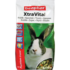 Корм для кроликів Beaphar Xtra Vital Rabbit Food 1 кг (8711231161454) краща модель в Чернівцях