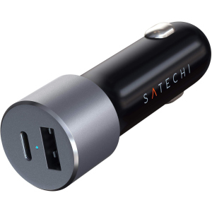 Автомобільний зарядний пристрій Satechi 72W Type-C PD Car Charger Space Grey (ST-TCPDCCM) в Чернівцях