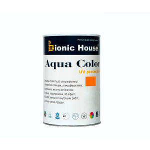 Краска для дерева Bionic-House Aqua Color UV-protect 0,8л Пиния