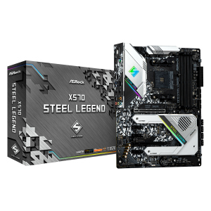 Материнская плата ASRock X570 Steel Legen AM4 DDR4 SATA3 PCI-E HDMI/DP (181334) в Черновцах