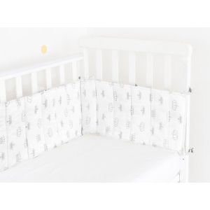 Бортик в детскую кроватку Cosas Welt Bed Crown 30х180 (4822052038529) лучшая модель в Черновцах