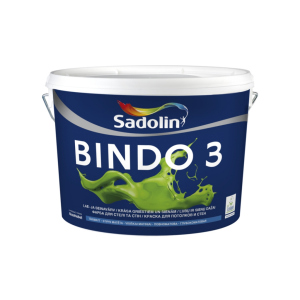 Краска для стен и потолков Sadolin Bindo 3 BW 10 литров лучшая модель в Черновцах