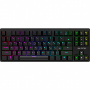 Клавіатура Hator Rockfall EVO TKL Optical Black (HTK-630) ТОП в Чернівцях