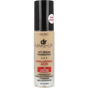 Тональный крем для лица Ingrid Cosmetics DR. Make up с сывороткой №104 30 мл (5901468921607) ТОП в Черновцах