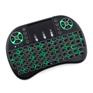 Клавиатура беспроводная Protech Mini Keyboard UKC с подсветкой (111-tg)