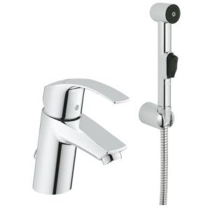 Змішувач На Умивальник Grohe Eurosmart 23124002 з душем