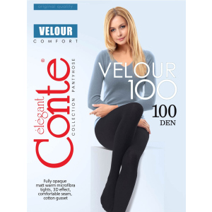 Колготки Conte Collant Velour 100 Den 5 р. Nero (4810226396049) в Чернівцях