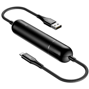 УМБ Baseus Energy Two-in-one Power Bank with Lightning Cable Black (CALXU-01) в Черновцах