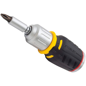 Викрутка Stanley + 6 біт Fatmax Stubby реверсивна (FMHT0-62688) краща модель в Чернівцях