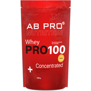 Protein AB PRO PRO 100 Whey Concentrated 1000 g Chocolate (PRO1000ABCH39) в Чернівцях