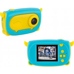 Цифровой детский фотоаппарат Atrix Tiktoker 9 20 Mp 1080p Blue (cdfatxtt9bl) ТОП в Черновцах