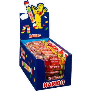 Упаковка жувальних цукерок Haribo Roulette 50 шт х 25 г (4001686372234) в Чернівцях