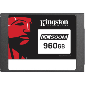 Kingston DC500M 960GB 2.5" SATAIII 3D TLC (SEDC500M/960G) краща модель в Чернівцях