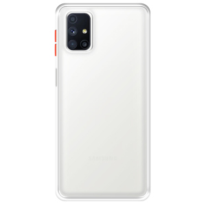 Панель Intaleo Smoky Samsung Galaxy M51 White краща модель в Чернівцях