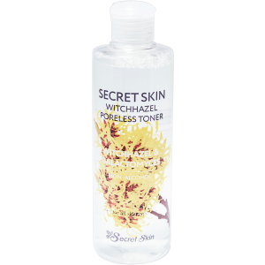 Тонізуючий тонер для обличчя з екстрактом гамамелісу Secret Skin Witchhazel Poreless Toner 250 мл (8809540516680)