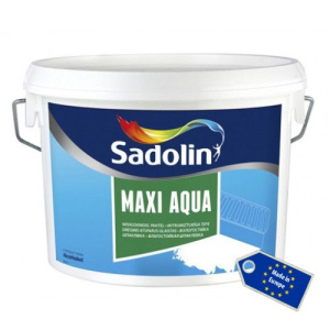 Шпаклівка вологостійка Sadolin Maxi Aqua Світло-сірий 2.5 л краща модель в Чернівцях