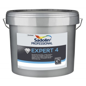 Глибокоматова фарба Sadolin Expert 4 Білий 2.5 л краща модель в Чернівцях