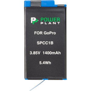 Акумулятор PowerPlant GoPro SPCC1B 1400 мАг (CB970346) в Чернівцях