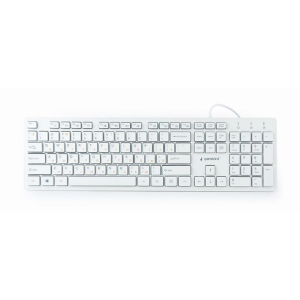 Клавиатура Gembird KB-MCH-03-W-UA White USB UKR в Черновцах