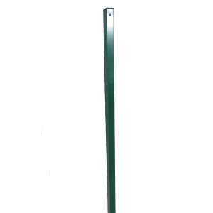 Столб заборный Техна Классик металлический с полимерным покрытием и креплениями 60х40x1500 мм Зеленый (RAL6005 PTK-01) в Черновцах