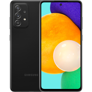 Мобільний телефон Samsung Galaxy A52 8/256GB Black краща модель в Чернівцях