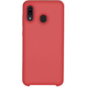 Панель Intaleo Velvet для Samsung Galaxy A20 Red краща модель в Чернівцях