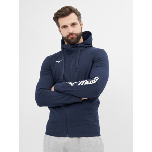 Спортивна кофта Mizuno 32EC7B7014 S Синя (5054698393444) ТОП в Чернівцях