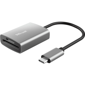 USB-хаб Trust Aluminum USB-C Card Reader (24136) ТОП в Чернівцях