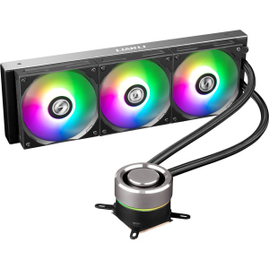 Система рідинного охолодження Lian Li Galahad AIO 360 Black Liquid Cooler with RGB (G89.GA360B.00) ТОП в Чернівцях