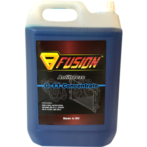 Антифриз концентрат Fusion Antifreeze Concentrate G-11 -80 5 л Синій (F80G11/5) краща модель в Чернівцях