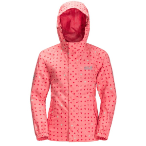 Вітровка Jack Wolfskin Tucan Dotted Jacket Kids 1608891-8296 140 см (4060477841472) краща модель в Чернівцях